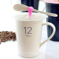 Custom Design Anti-dust Silicone Coffee Cup Cover Mug Lid